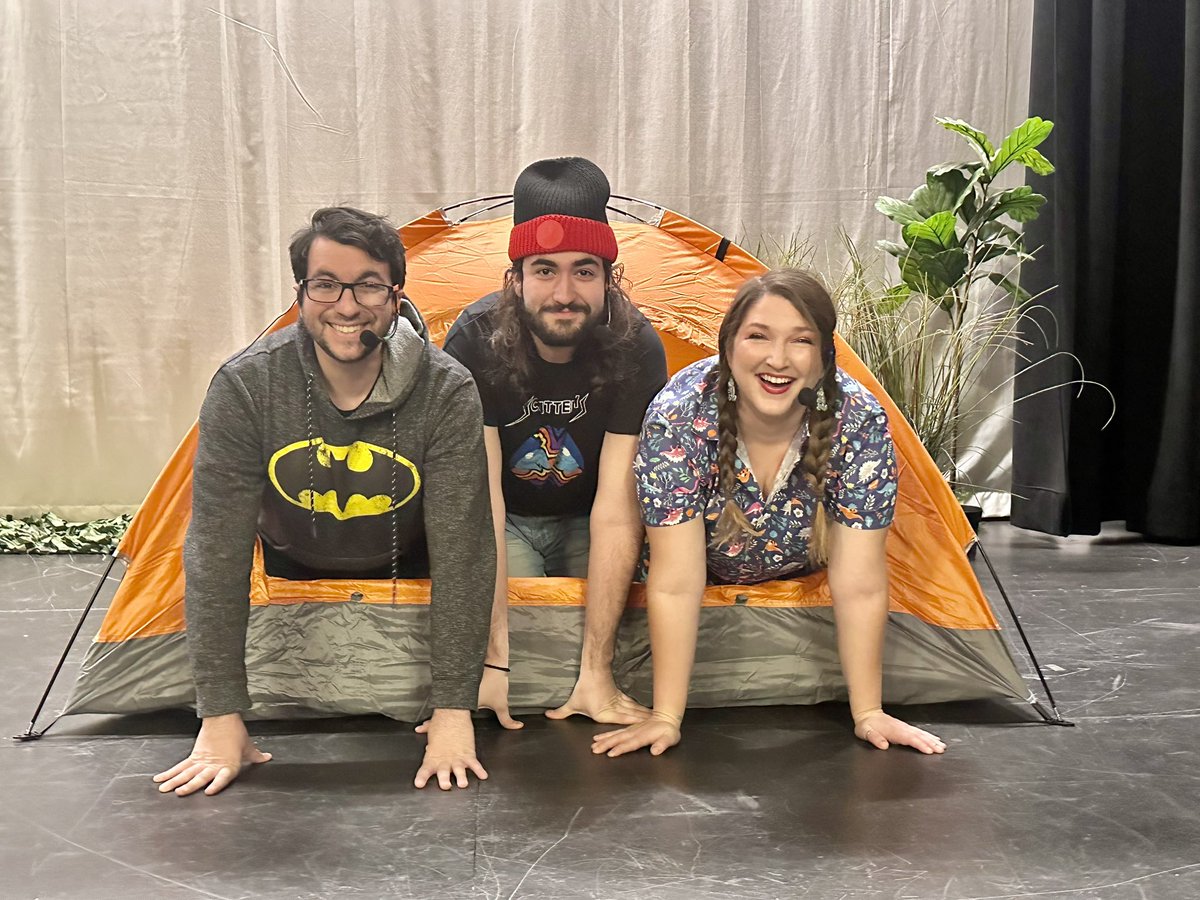 The cast of Dinosaurs Dynamite!