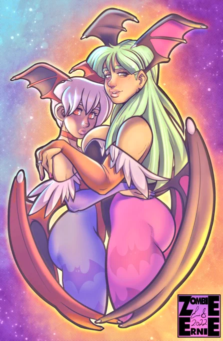 These three Darkstalkers pieces were fun but its here I really started to enjoy the fruit of my practices on shading and highlighting. Its incredibly time consuming though. 