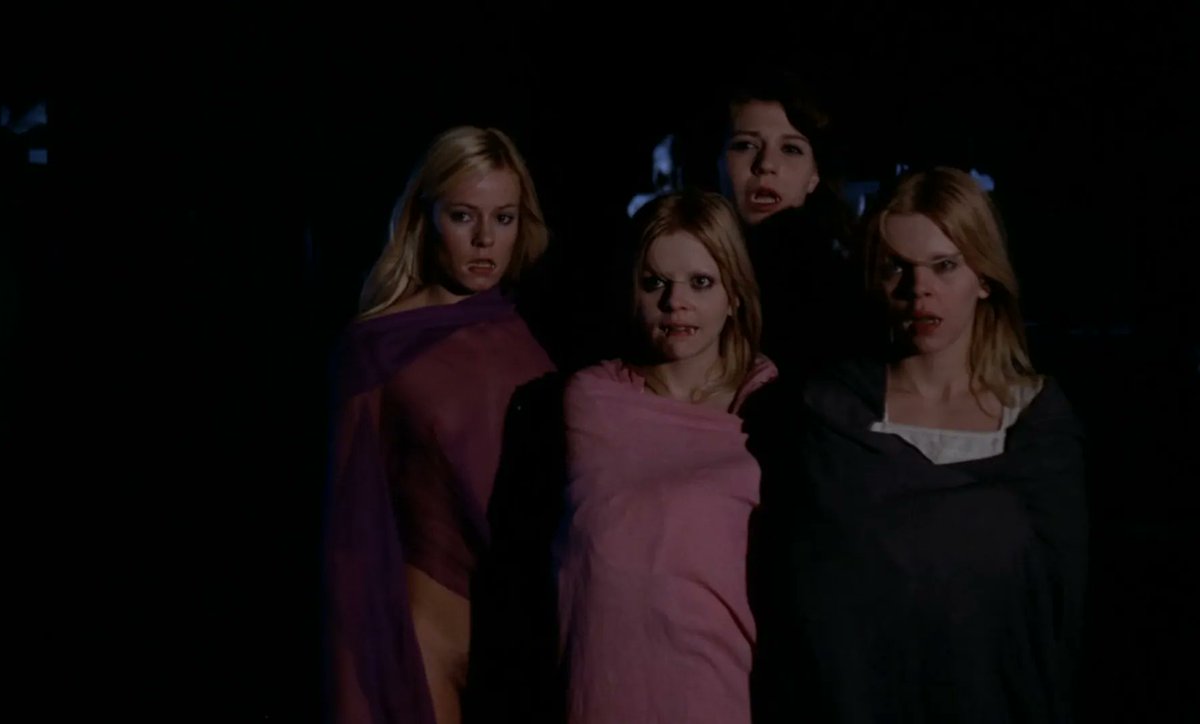 VideoReligion's tweet photo. Lips of Blood (1975)
Director: Jean Rollin
#MariePierreCastel #HeleneMaguin #JeanLoupPhilippe #AnnieBelle #70s #70shorror #vampiremovie #vampires #horrorfilm #cultcinema #SuckMeVampire #70smovie https://t.co/pfh7HhMIf8