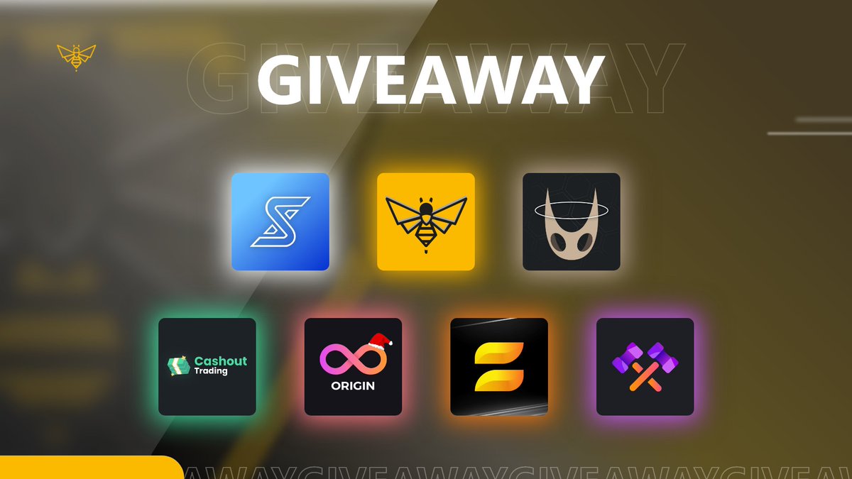 Time to grab some prizes🎁 1x @SelexAIO Renewal 1x @ReshipColony Renewal 3x @HollowProxies 3GB 1x @CashoutTrading Membership 5x @origin_aio Weekly keys 5x @SolarMails Weekly keys 2x @hammerproxies 2GB 🎉Follow all, RT, Tag 2 Winners picked in 48hr! 🍀Good luck!