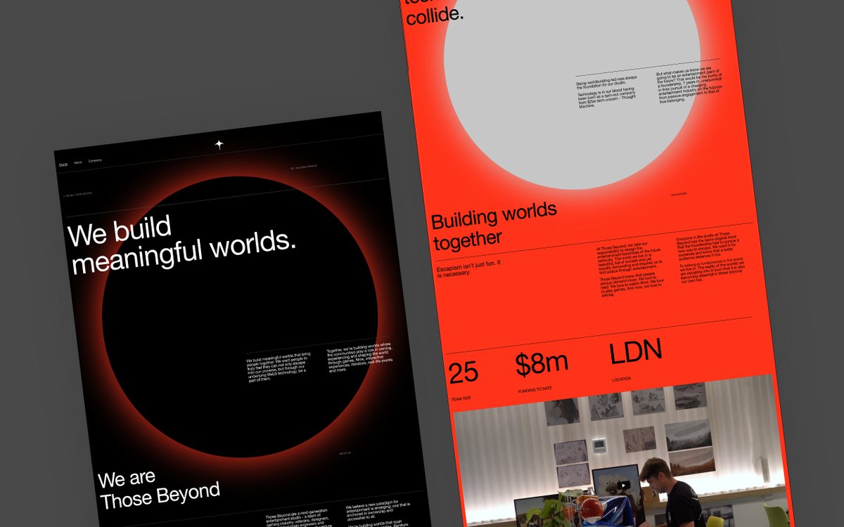 FortnumFox's tweet image. Cauldron is now @Those_Beyond. Excited to launch our new site and ready up for the amazing year ahead working on @fates_world. 🤘

thosebeyond.io
