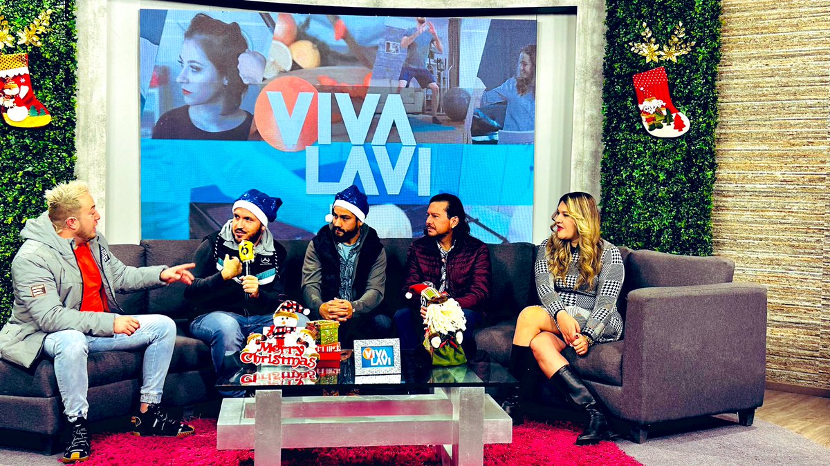Los Espantasuegras (@losespanta) on Twitter photo La última entrevista del año en TV <a href="/TelediarioBajio/">Telediario Bajío</a> #Vivalavi #LaPuraNavidad #LosEspantaSuegras #Ska #FelizAnoNuevo ➡️ spoti.fi/3Fr4zwQ #Spotify La última entrevista del año en TV <a href="/TelediarioBajio/">Telediario Bajío</a> #Vivalavi #LaPuraNavidad #LosEspantaSuegras #Ska #FelizAnoNuevo ➡️ spoti.fi/3Fr4zwQ #Spotify