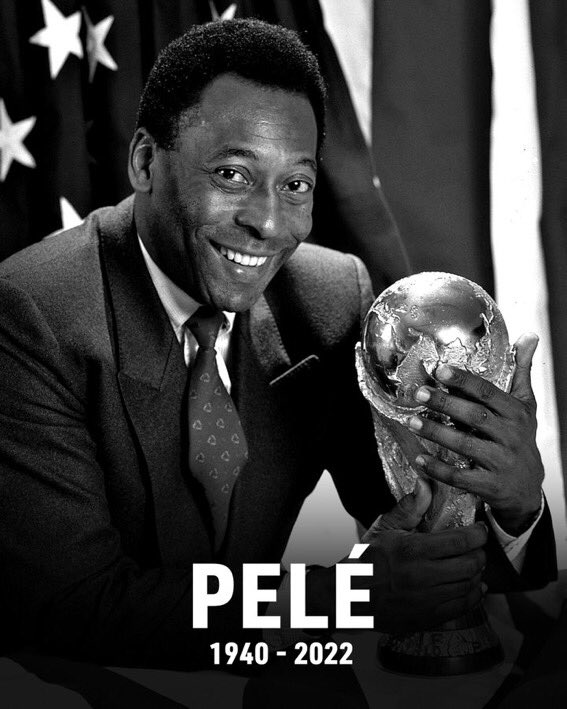 Adamsboat1's tweet image. Pelé 🇧🇷 has sadly passed away in hospital, at the age of 82 🥺😢💔. RIP Pele 🙏 #Pele #RIPPele