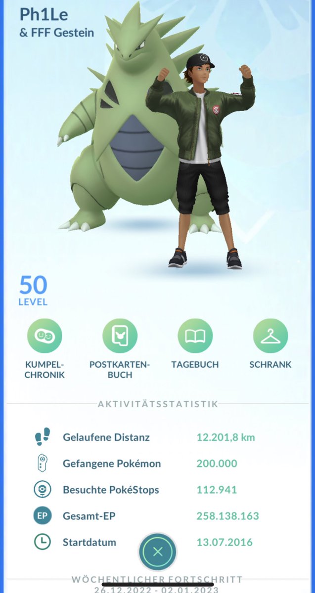 Ph1Le_'s tweet photo. Reached my 2022 goal to catch 200k Pokemon ☺️ https://t.co/SsqdnMO6MN
