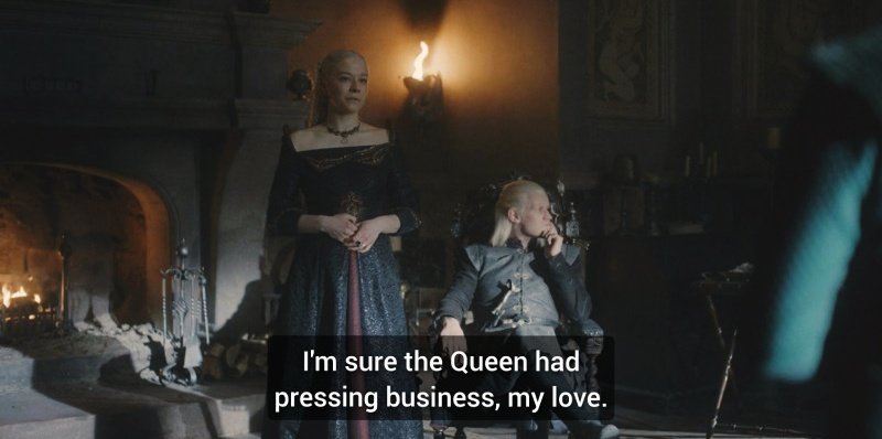 parkerhaena's tweet photo. remember when rhaenyra called daemon my love and we all went insane https://t.co/WXOb40jJwr