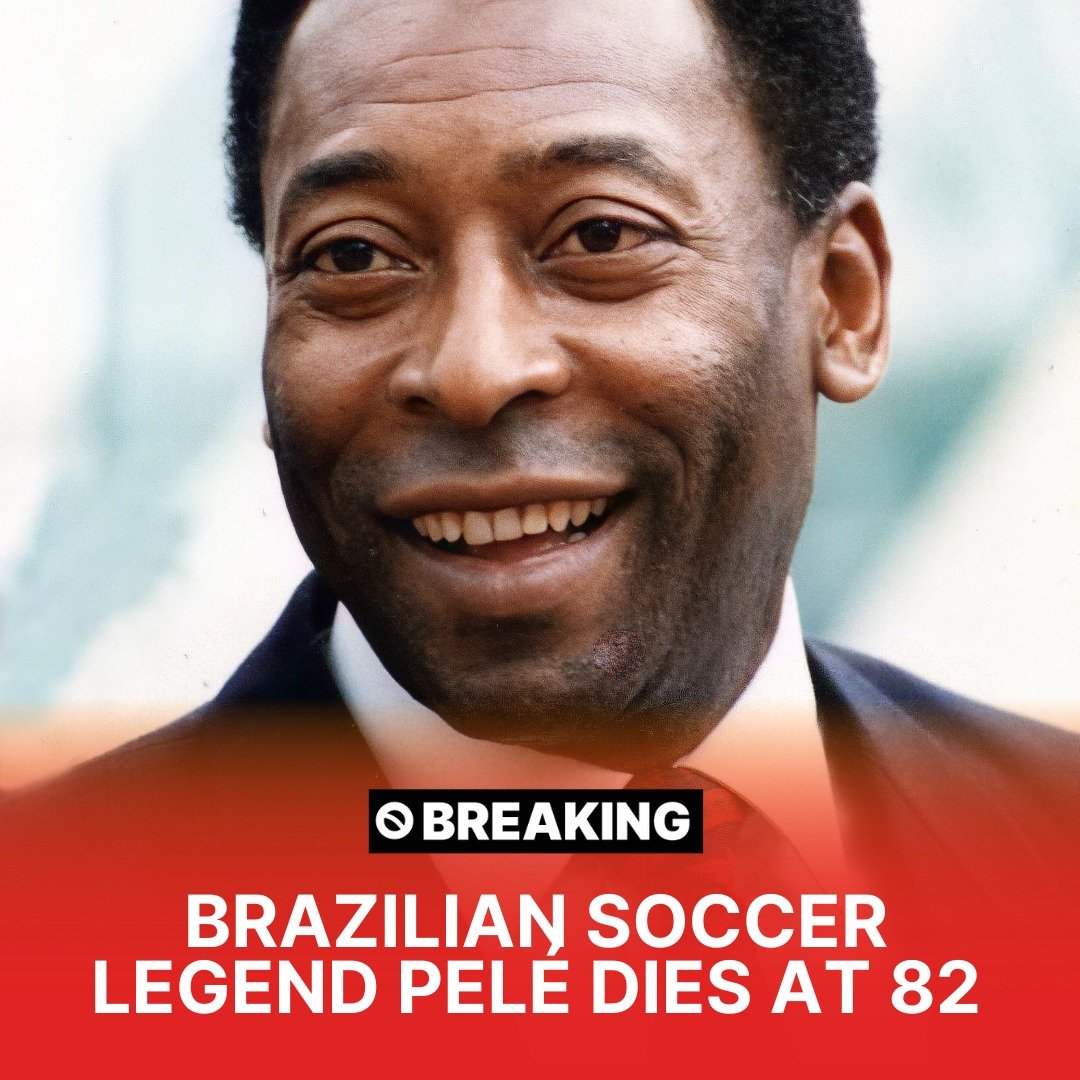 Brazilian Football Legend Pele Dies at 82