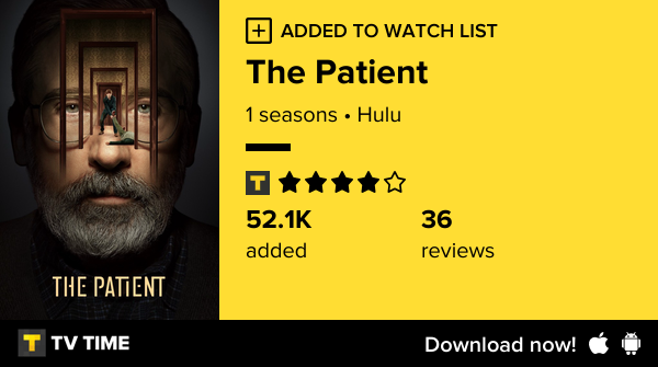 relativando's tweet photo. I've just started following The Patient https://t.co/Y9nWIckzqC #tvtime https://t.co/FPShuoEKib