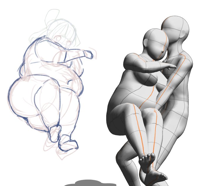 3Dモデルポーズづくり
へたくそ選手権 