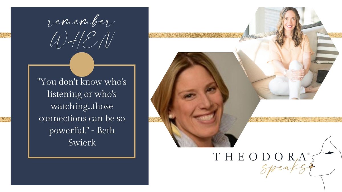 Gayle Keller (@gaylewolski) on Twitter photo ✨Remember when✨ ... I was joined by one of my closest friends <a href="/bswierk/">Beth Swierk</a> on Theodora Speaks?
Beth has touched nearly every corner of the world of communications and had so much insight to share with us.
Check out the full episode here > apple.co/3pJI5QX ✨Remember when✨ ... I was joined by one of my closest friends <a href="/bswierk/">Beth Swierk</a> on Theodora Speaks?
Beth has touched nearly every corner of the world of communications and had so much insight to share with us.
Check out the full episode here > apple.co/3pJI5QX