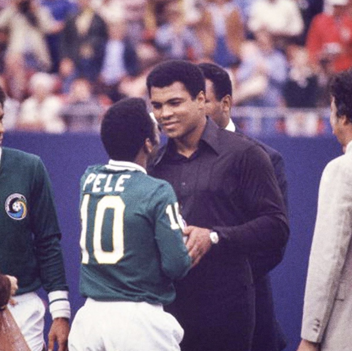 The Muhammad Ali Center would like to share our condolences on the passing of soccer legend, Pele. ⚽ 

In remembrance, we celebrate his special friendship with Muhammad and his impact on the sporting world 💔