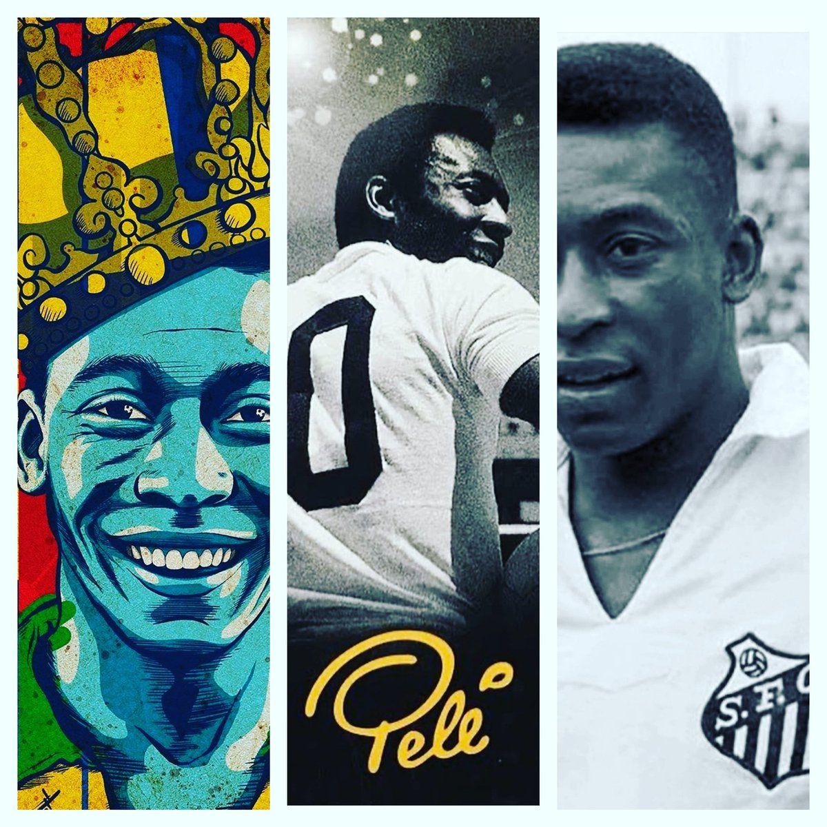 Betodeoliveira's tweet photo. "Quem morreu foi o Edson. O PELÉ É ETERNO" https://t.co/B37NkU9WSg