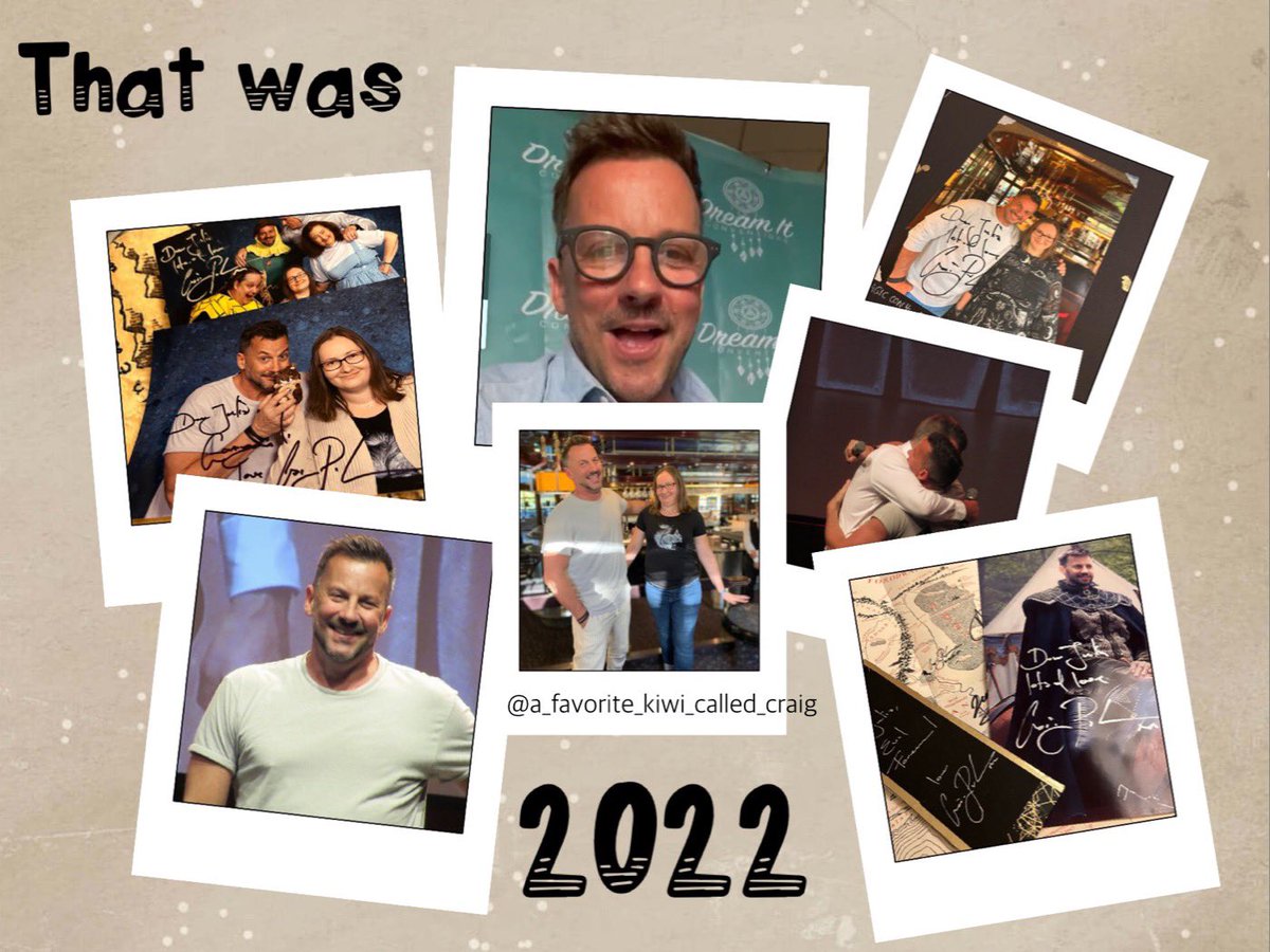 MiddleearthF's tweet photo. It was a very happy year for the fan heart β€οΈ
#magiccon5 #craigparker https://t.co/wR7DV7ijtH