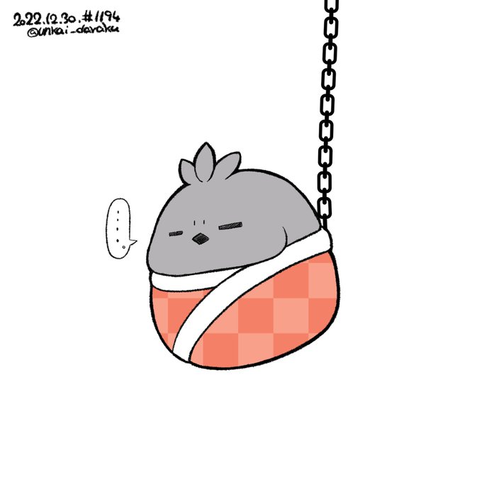 ラクガキおじさんの朝は早い。おは おくるみモフィをキーホルダー化したらカワイイと思ったけどなんか拷問ぽくなった。#art #illustration #drawing #絵  #お絵かき #イラスト #絵描きさんと繋がりたい #イラスト好きさんと繋がりたい #w_witch #L_witch  #ルミナスウィッチーズ 