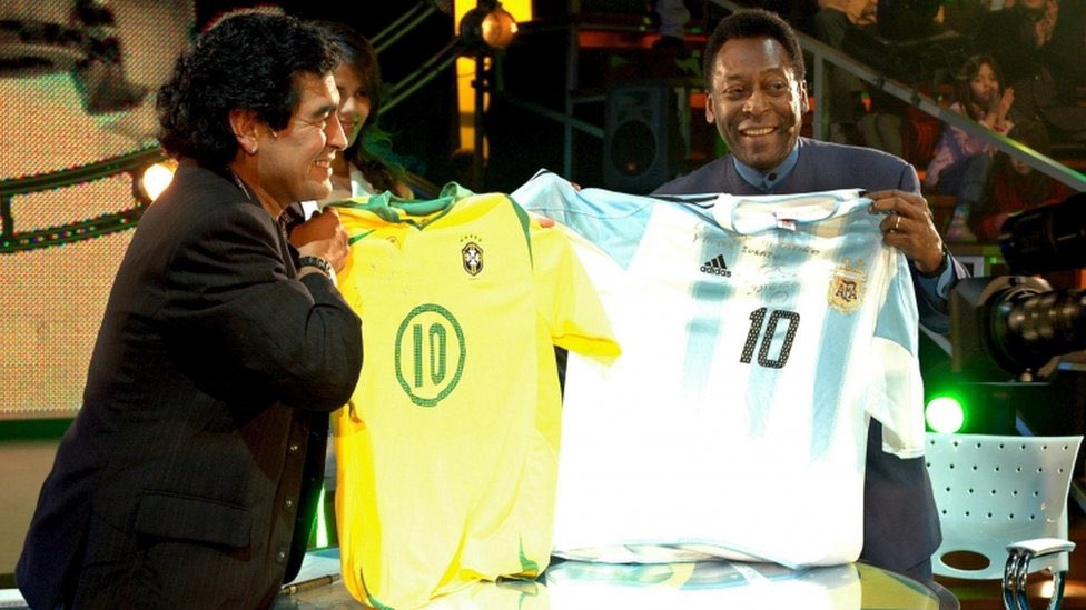 MisterChipCol's tweet photo. “Un día espero que podamos jugar juntos a la pelota en el cielo”

— PELÉ
25 de Noviembre de 2020 https://t.co/Y4azCbi8YF #Play247 #vamoscolombia