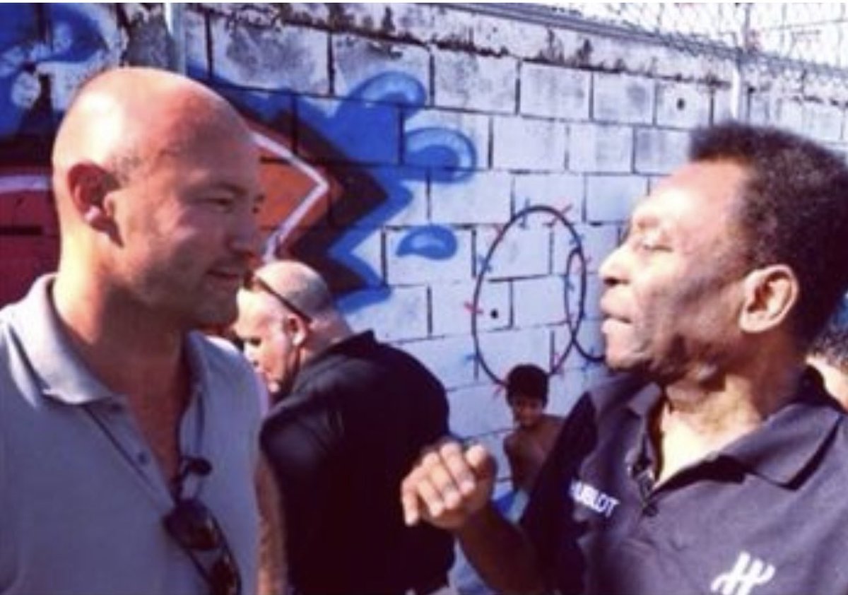 alanshearer's tweet photo. RIP legend. You made the game beautiful. You were an absolute superstar. 🙏🏻 https://t.co/SmuIF6Bb1d
