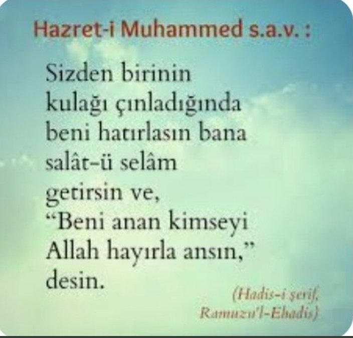 Hadis yazalım #PeygamgerimizinSoezleri @ilkaydemm @mozmekik @_vatanmillet @Mchiclek_72 @cvtkarakaya @Dayionder43 @Hayal_1919 @0Cmhr @serdarhancioglu @OraybeyR @yeniden_2023 @hanife_kenan @Ndd123__ @esraslntrk40 @EfilYesim52 @aysglllllllllll @SHatun23 @Yeniden_Hudayi @Hulaasa_Esra