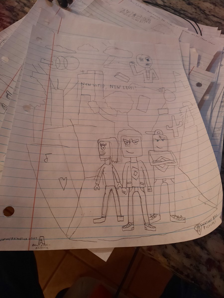 avinger_jr's tweet photo. Part 1 of my video game adaptation movie: Roblox: The Movie posters ๐ฌ ๐ฎ๐ค
New world, New level! ๐๐
#ROBLOX #RobloxTheMovie #robloxart #Animation #AntonioAlfonzoProduction #Animation2d3d #art #artwork #drawing #CGI #WarnerBros #WarnerAnimationGroup https://t.co/KzkKODiX0K