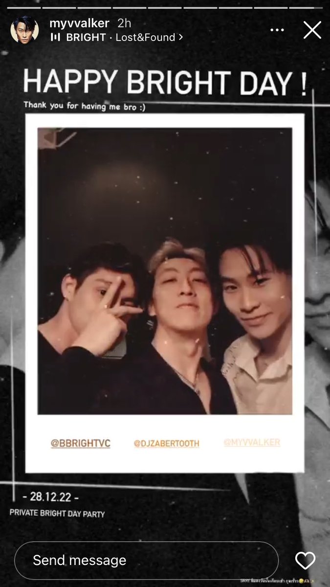 jbright2712's tweet photo. I really love their friendship #brotherforever 

I thought Bond was not coming to Bright’s bday party 😆 it will complete if Korn was there too 

Bright morning
#bbrightvc @bbrightvc 
#HaveABrightDay https://t.co/pulyE6wgPH