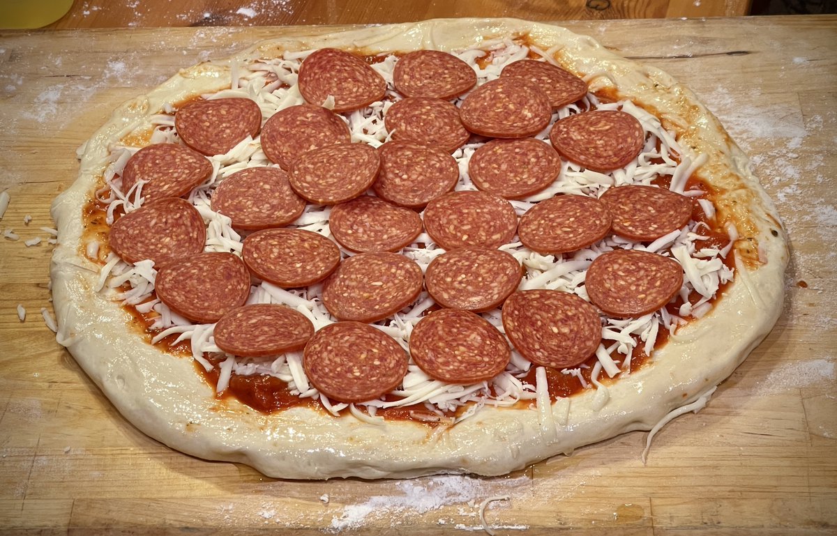 ScottBalkum's tweet photo. Working on my NY style pizza dough recipe for #rawcuts And really excited how this 23 hour cold rise dough came out. https://t.co/vnJZ3UxLh2