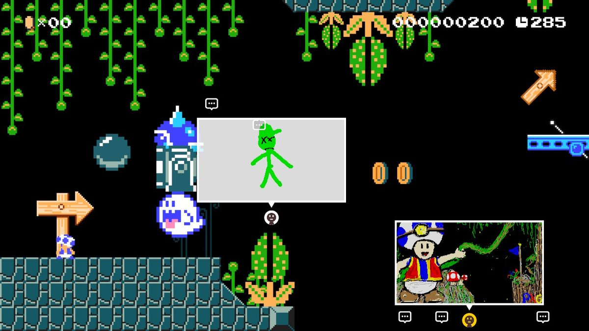 ProfXGaming1's tweet photo. #SuperMarioMaker2 #NintendoSwitch #TooPlaya #CommentArt https://t.co/E43a1sAEPZ