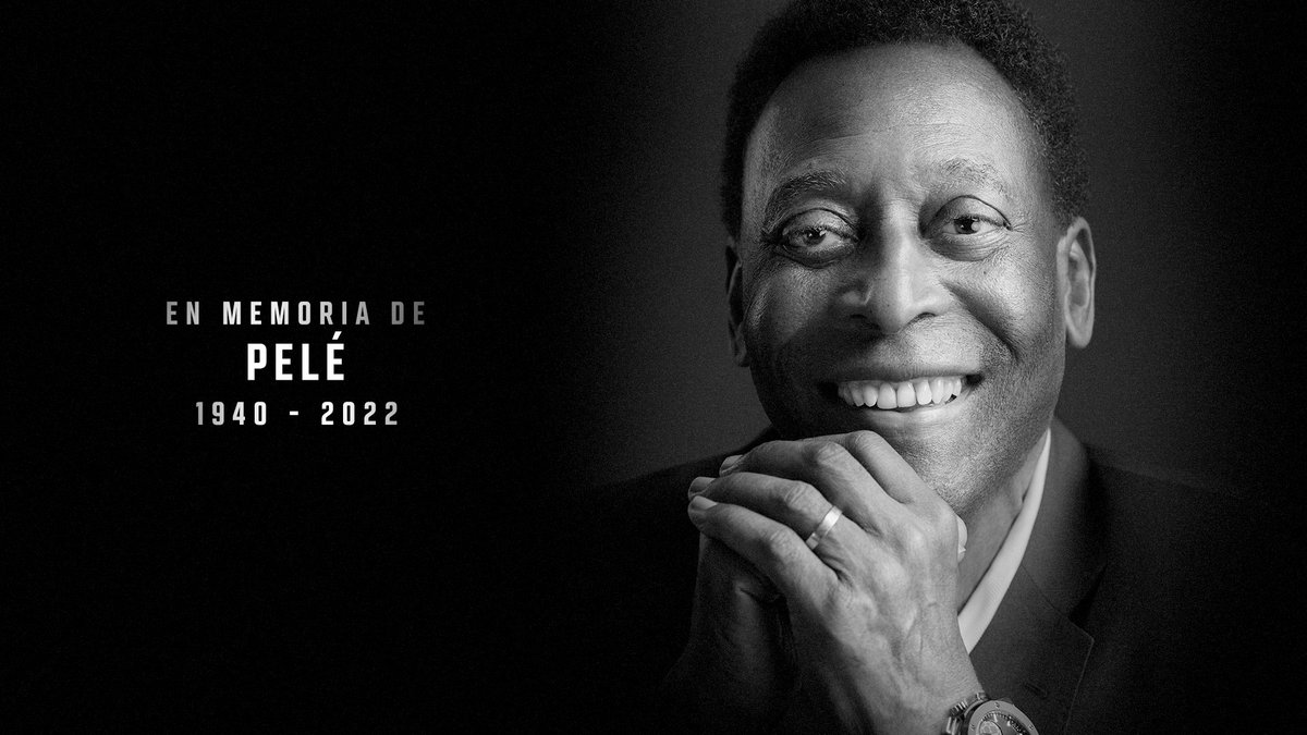 david_jarrin's tweet photo. El fútbol como lo conocemos hoy lo inventó este señor @Pele El mejor de todos los tiempos! 

Hoy ha muerto Edson Arantes do Nascimento, porque #Pelé es eterno. ⚽️ https://t.co/dpNvO6bm1S