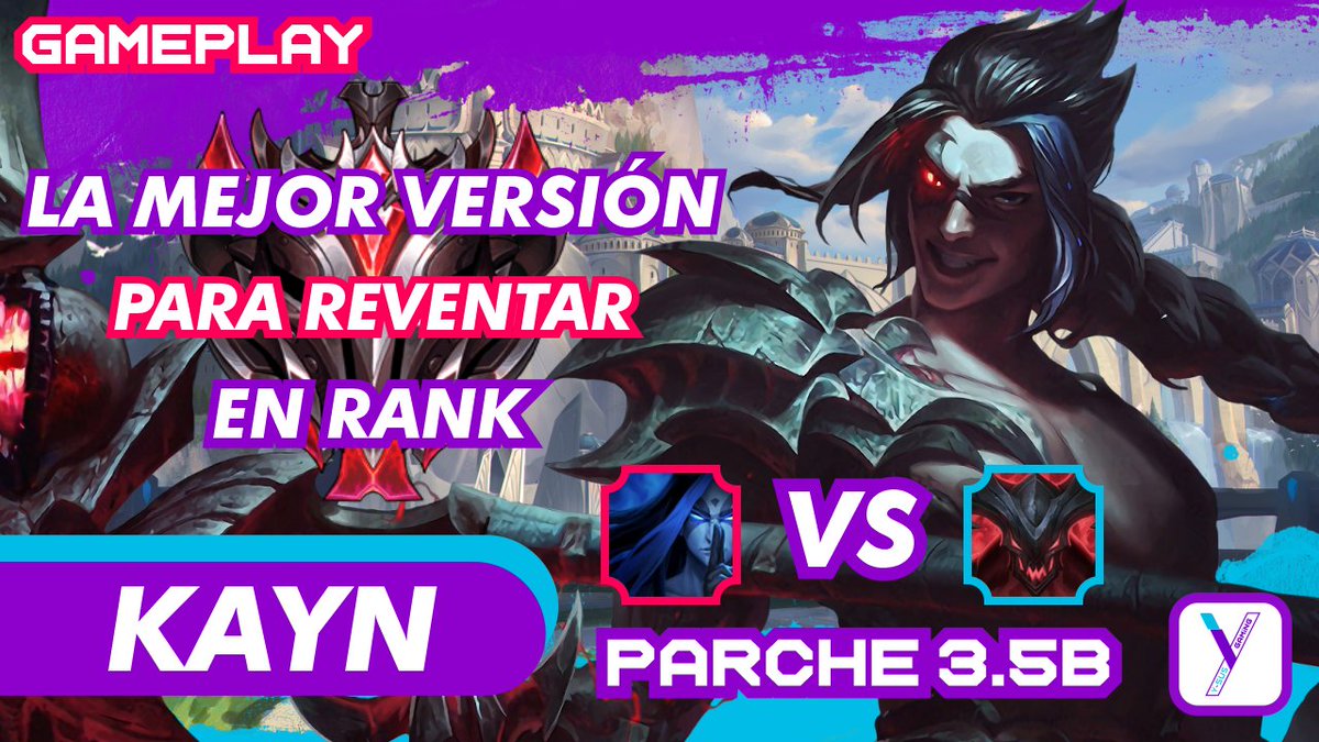 GamingYsus's tweet photo. ¿Aún no sabes cuál es el mejor Kayn? Pues aquí te lo explico fácil y rápido 😉👌🏻
https://t.co/IPqOydZb96 https://t.co/omx4LXejLI