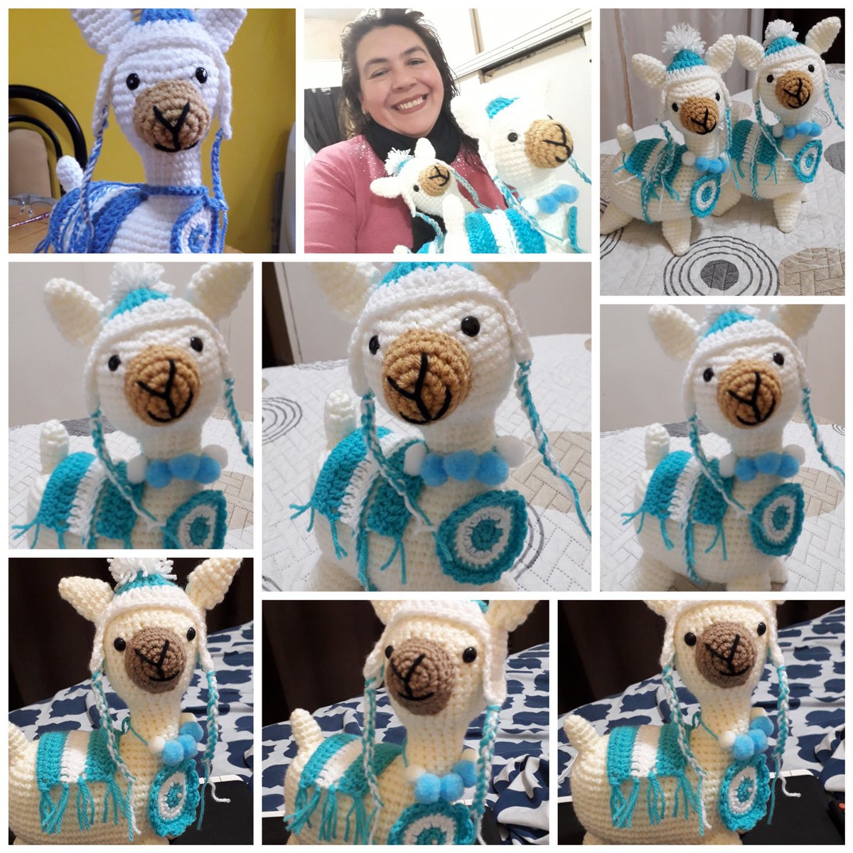 Laura952004's tweet photo. Este año he sobrevivido gracias a la venta de mis trabajos! Quiero darles las gracias a mis clientes, a mis seguidores, a la gente que me daba rt. A todos lo que apoyan mis amigurumis!!Gracias, gracias, gracias!!! Esta loca del crochet los aprecia mucho❤ https://t.co/AIXvjtxpl3