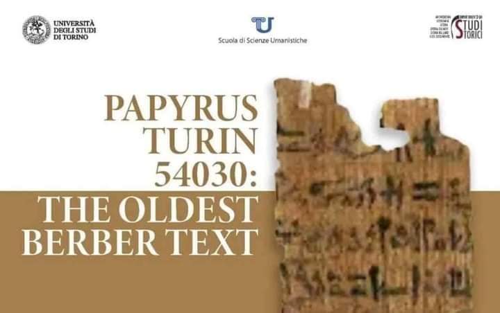 bouzadi_'s tweet photo. le plus ancien texte écrit en langue Amazigh de l'histoire. 
Cette découverte liée à un ancien papyrus égyptien, c'est ce qu'a révéler le chercheur Jason Silvestri, après avoir étudié ce papyrus trouvé dans la région de Deir El-Medina par l'égyptologue Drovetti au du XIXe siècle https://t.co/qUb49HbJwn