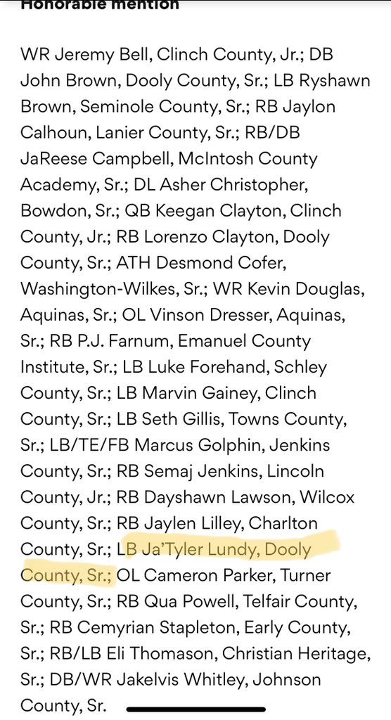 Blessed to be Named AJC All-State Honorable Mention ! 🤝🏾 <a href="/ChaninHamilton/">Chanin Hamilton</a> <a href="/ajc/">Atlanta Journal-Constitution</a> <a href="/RecruitGeorgia/">Recruit Georgia</a>