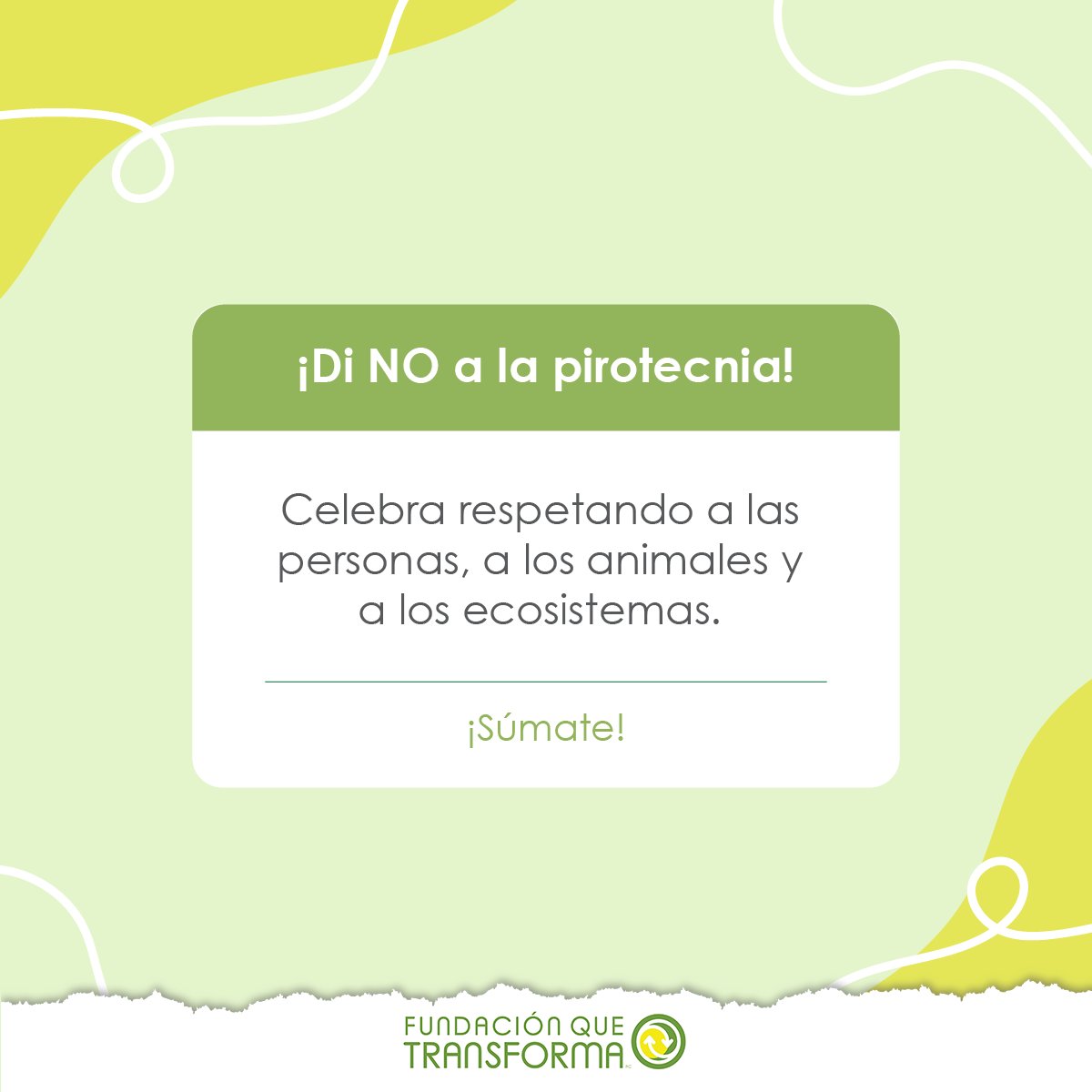 FQTransforma's tweet photo. La detonación de pirotecnia libera monóxido de carbono y partículas suspendidas que generan una alta contaminación y graves problemas a la salud.  (SEMARNAT, 2018)

¡Súmate! Somos más #CiudadanasConscientes y #CiudadanosConscientes https://t.co/kdMwL55jIG