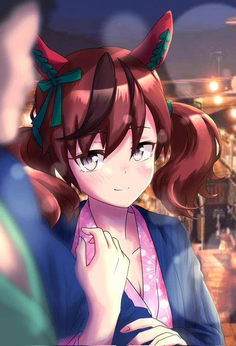 ~ネイチャと行く温泉旅行~その4「こうしてるとカップルに見えるでしょ??」#ウマ娘プリティーダービー #ウマ娘 #ナイスネイチャ 