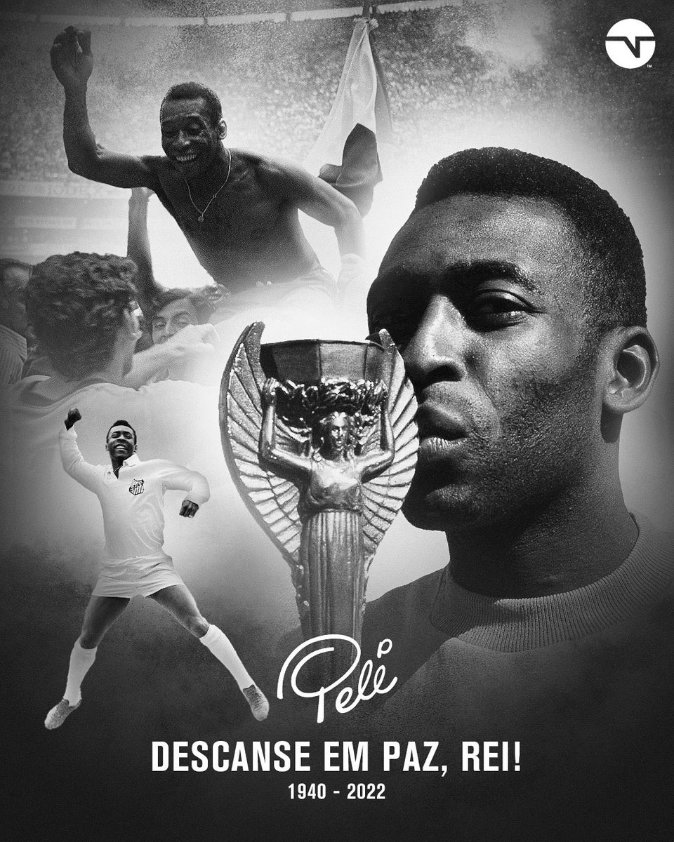 maxtter13's tweet photo. Descanse em paz, Rei #Pele Obrigado pela glória que você deu ao Brasil e ao futebol. Seu legado é eterno. ⭐⭐⭐ Um grande não sai, apenas se torna uma lenda.  Ele nos deixa um legado, suas vitórias para recordar e aprender com humildade... Pelé para sempre.🙏🖤⚽🇧🇷 #pele https://t.co/cooQ4VEl87