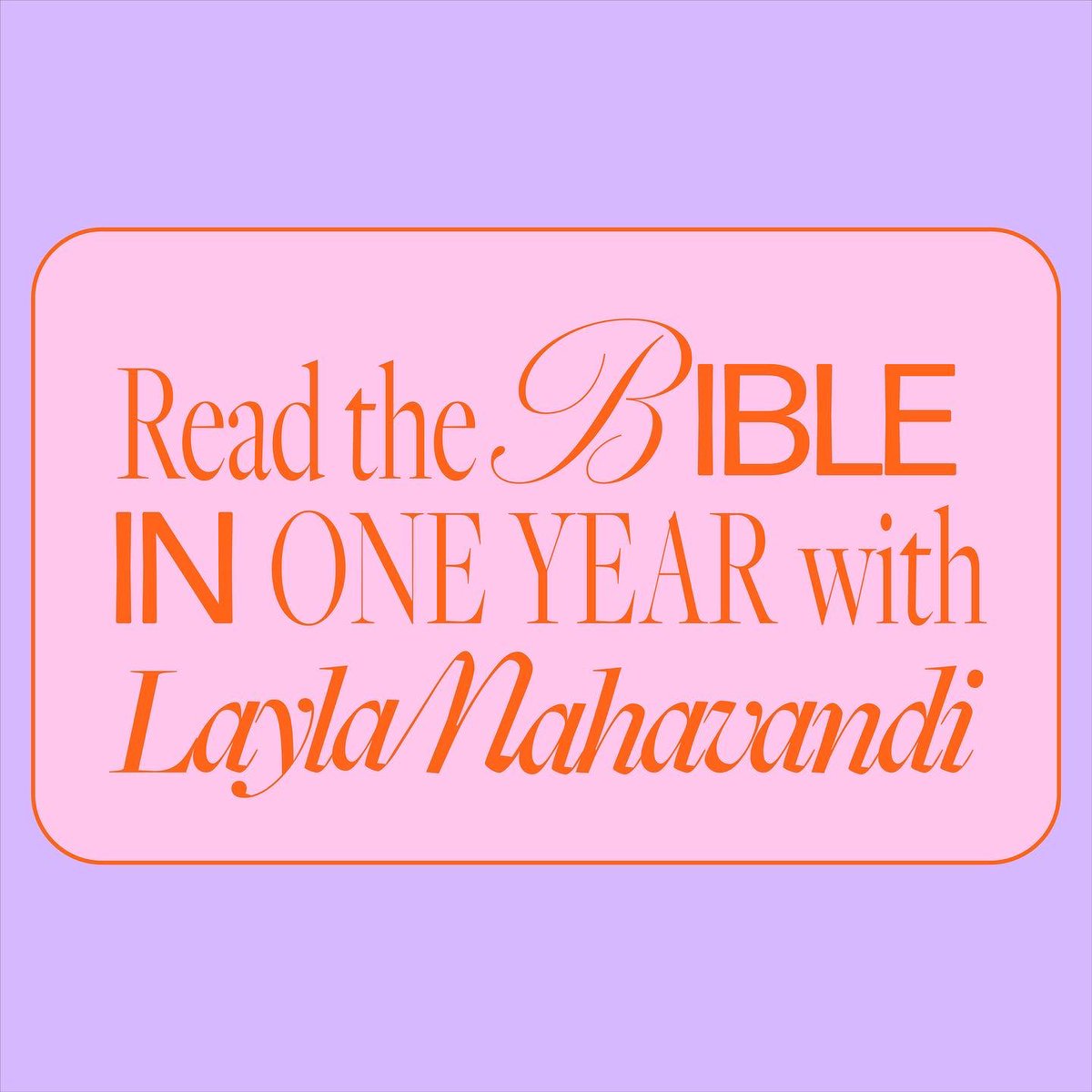 laylanahavandi's tweet photo. I would love for you to join me in reading through the Bible in 2023! Links in Bio 🥳 https://t.co/rD527quEjZ