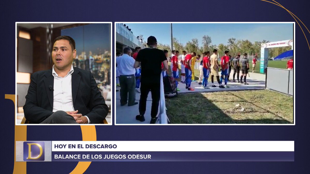 sndpy's tweet photo. En el programa #ElDescargo @Megatv_py, el Director General de Deportes, @RicardoDegge, compartió con @mcs_py el balance de los Juegos @asu2022oficial. https://t.co/cvo7HAIN68
