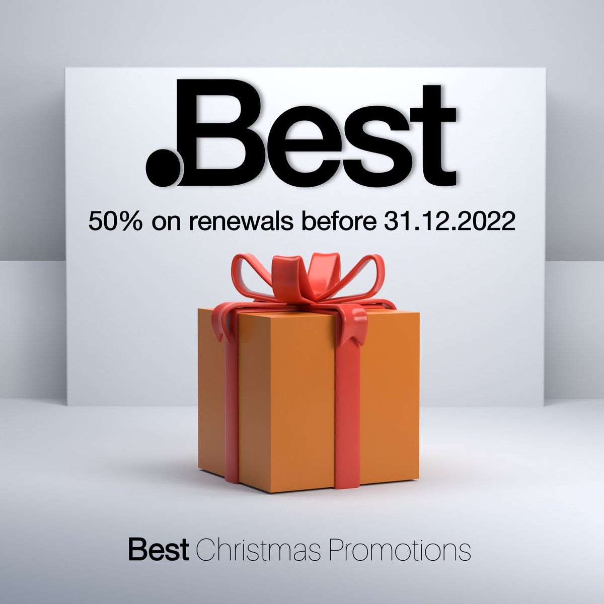 BestTLD's tweet image. 🎅 Last Days to take advantage of the #Best #Christmas week #promotions to renew your .Best #domains in advance with 50% #discount before 31.12.2022 at #Namecheap, #Netim, #NameSilo, #Dynadot, #Porkbun, #EuroDNS, #PanaNames, #DomainCostClub ...
🎄#Domain #DomainName #Website