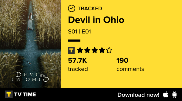 evthingz's tweet image. I've just watched episode S01 | E01 of Devil in Ohio! #devilinohio  tvtime.com/r/2ER2J #tvtime
