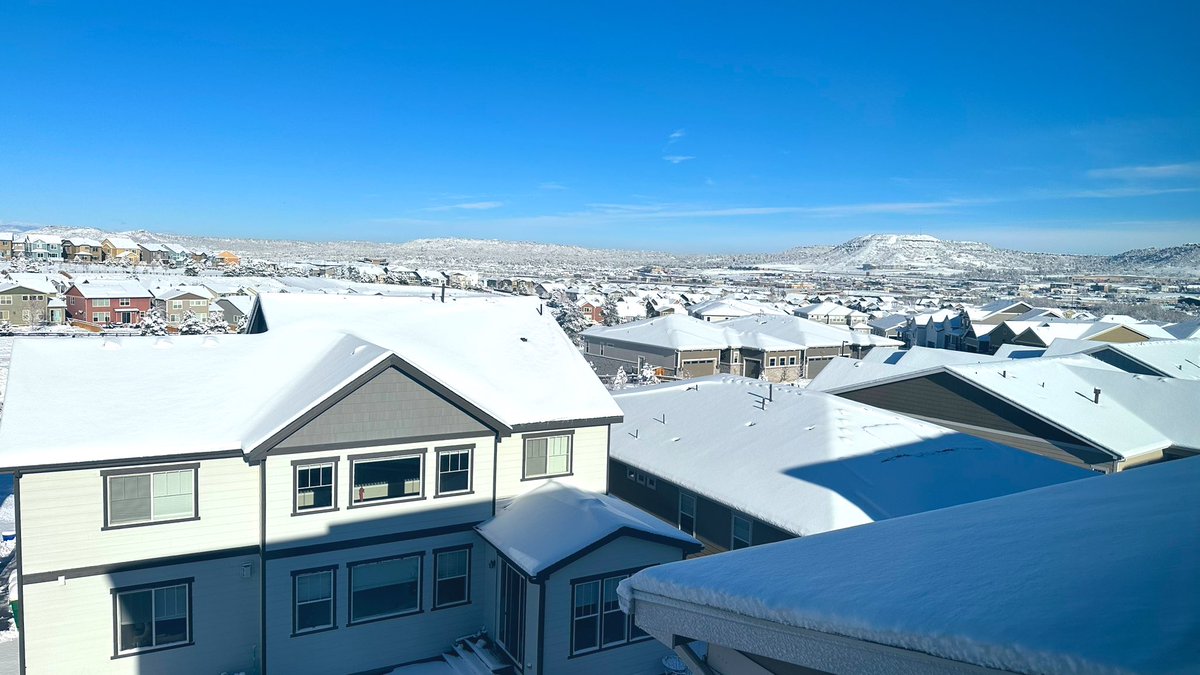 #Colorado #CastleRock #WinterWonderland