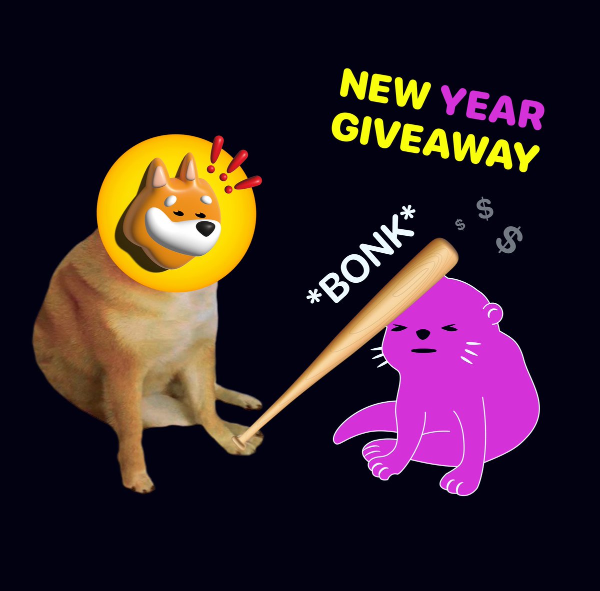 ottrfinance's tweet image. $BONK $BONK $BONK! Everyone who retweets this post and replies with their $ottrname will get some $BONK! Participate before the end of 2022. $BONK will be sent on Jan 1st 2023 (noon EST). @bonk_inu