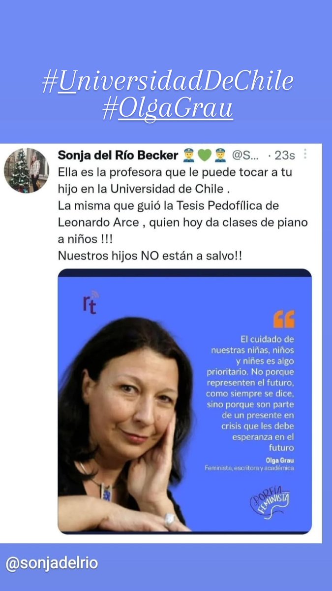 MRS1RD's tweet photo. @filosofiauchile @filosofiauchile @uchile ASQUE-ROSOS, PERVER-TIDOS. CON LOS NIÑOS NOOOOO. TAMPOCO EL ESI 🤬🤬🤬🤬 #Pedofiliaescrimen #pedofilos #graupedofila https://t.co/4ZrRBJPC4O