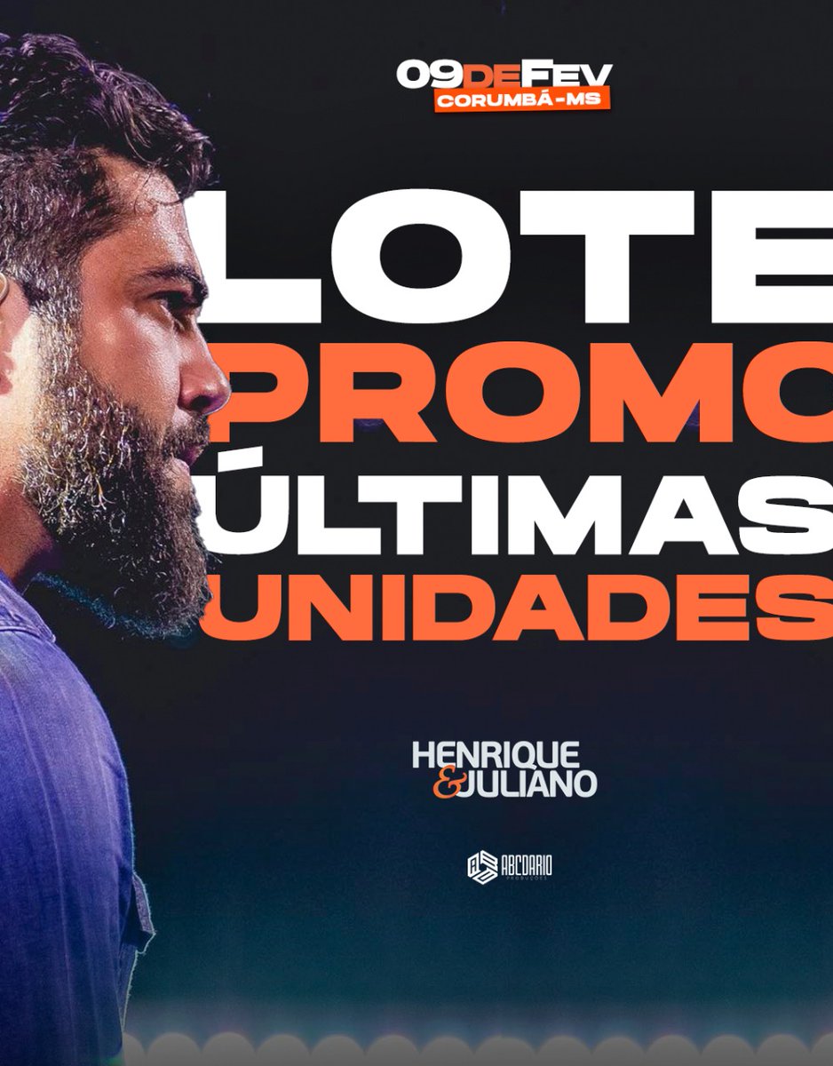 thiagor_corumba's tweet photo. Lote promo - Últimas unidades! Isso é Henrique e Juliano!!
Vendas: Texas - Dale Sorvetes - Nosso Posto
Info: + +55 67 99942-1205
#09fev #henriqueejuliano #LoteEsgotando #compreja @HeJOficial https://t.co/zIS7uAPCdF
