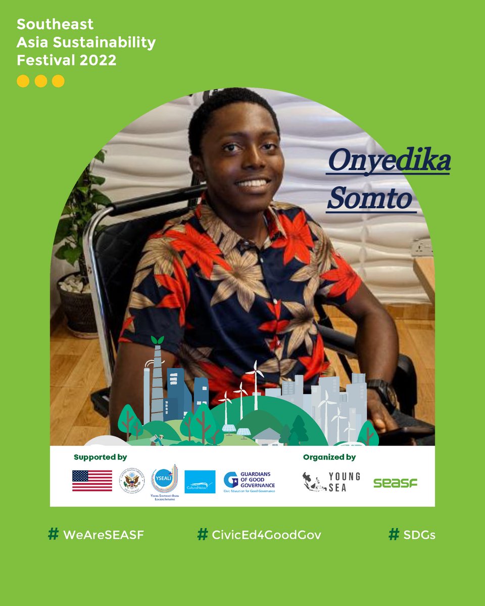 Onyedikasomto1's tweet photo. I joined and completed the Southeast Asia Sustainability Festival #SEASF.
During this program, I discovered more ways to learn/teach the Sustainable Development Goals #sdgs
Congratulations to me and other volunteers.😊
#onyedikasomto #sdg #SDGs #Congratulations #volunteers https://t.co/RP5CaUHq7K