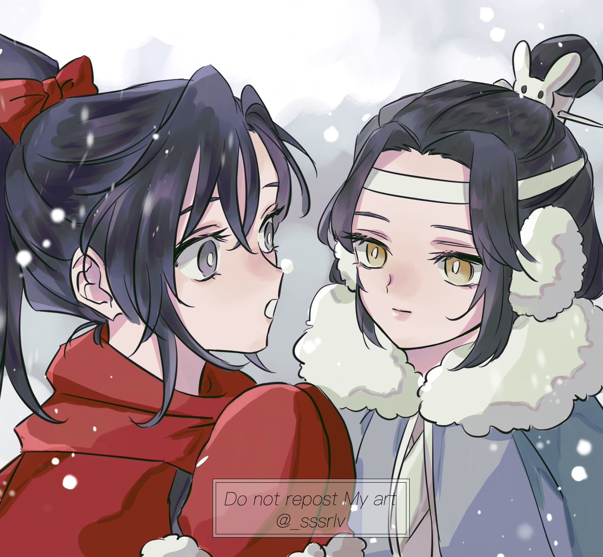 忘羨「小さい子#MDZS #忘羨 」|𝙃𝘼𝙈𝙊のイラスト