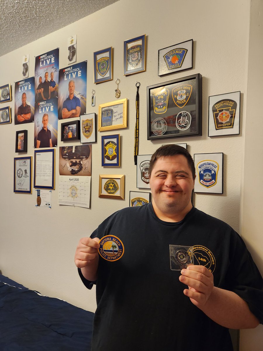 Christy 🦋😍 (@christymomaha) on Twitter photo This is absolutely FANTASTIC! Thank you so much <a href="/SgtMarcusBooth/">Sgt Marcus Booth</a> AKA "BIG GUNS" for the <a href="/DaytonaBchPD/">Daytona Beach Police</a> patch, challenge coin & making Shawn a part of the Dayton Beach PD Family We're very blessed 💙👮♂️🚔
Stay Safe Always 🙏
#FanOfTheNight
#OPNation
<a href="/ReelzChannel/">REELZ</a>
<a href="/OfficialOPLive/">On Patrol: Live</a> This is absolutely FANTASTIC! Thank you so much <a href="/SgtMarcusBooth/">Sgt Marcus Booth</a> AKA "BIG GUNS" for the <a href="/DaytonaBchPD/">Daytona Beach Police</a> patch, challenge coin & making Shawn a part of the Dayton Beach PD Family We're very blessed 💙👮♂️🚔
Stay Safe Always 🙏
#FanOfTheNight
#OPNation
<a href="/ReelzChannel/">REELZ</a>
<a href="/OfficialOPLive/">On Patrol: Live</a>