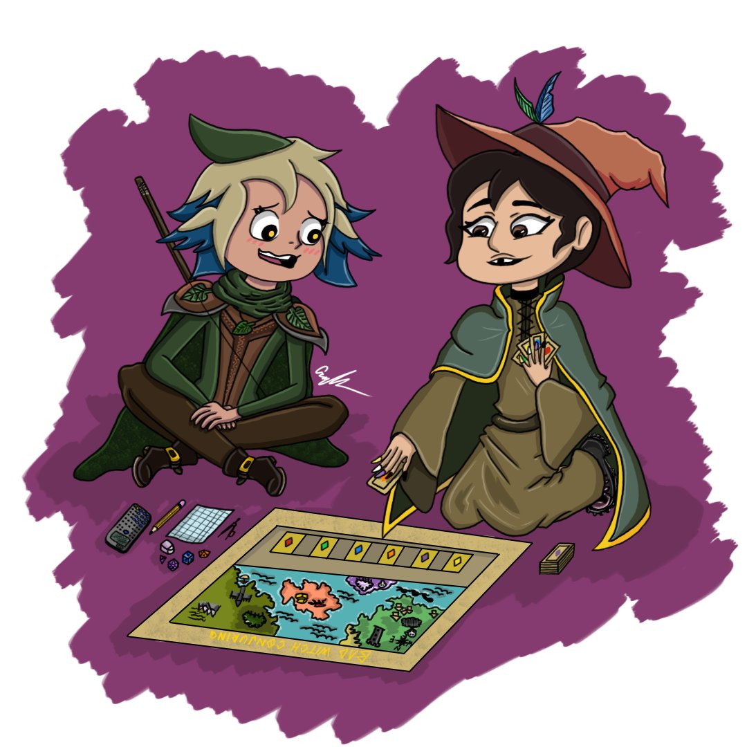 Shemdawg19's tweet photo. Masha an Vee playing TRPG❤️⚔🎲

#theowlhouse #toh #amity #lumityedit #luznoceda #mashatoh #toh3 #owlhouseedit #tohfanart #veenoceda #disney #photoshop #graphicdesign #digitalartwork #dnd #trpg #painting #digitalartist #art #illustration #digitalillustration #fanart #digitalartis https://t.co/ATZ5EK7ncg