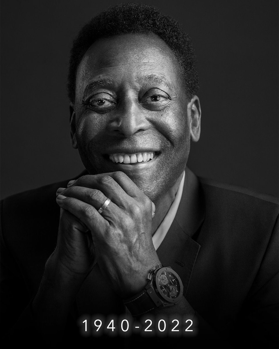 Se ha ido un astro del fútbol mundial Descansa en paz Pelé 🖤😢