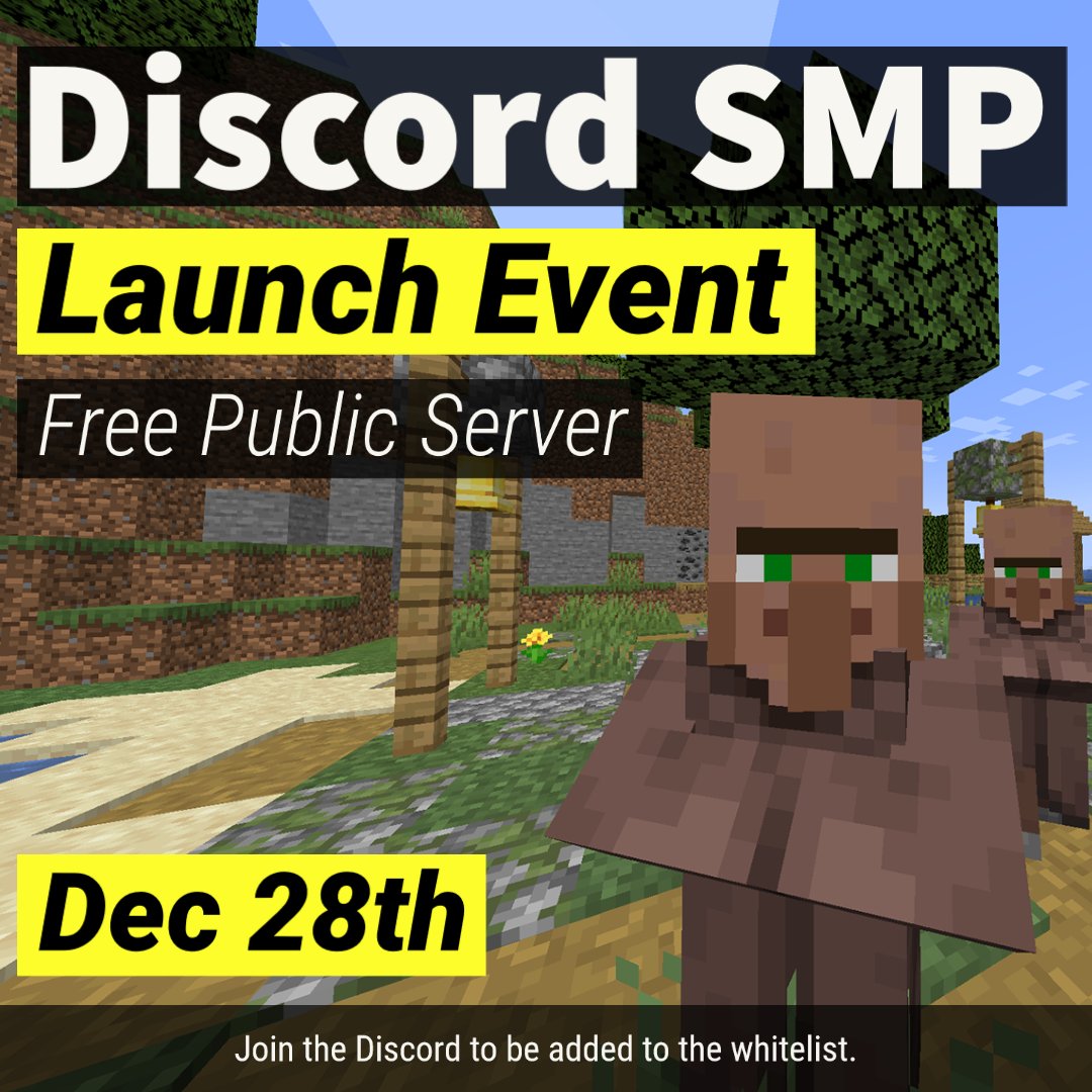 NicoIslost's tweet photo. Thanks everyone, especially staff, for the great SMP launch event! It was shaky in the start but the server is smooth now. 

You can still sign up via the discord: https://t.co/jyLjQXbVjb

Steam VOD: https://t.co/81xBoZKy1q https://t.co/37lysgg7L9