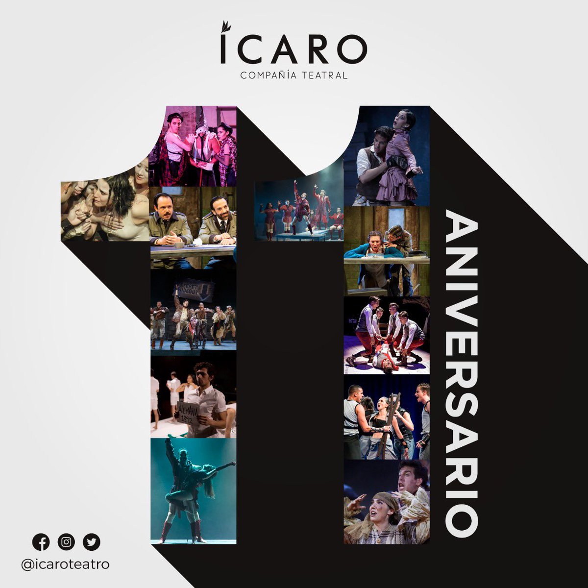 ¡Rebasamos una década contando historias! Gracias a todxs lxs que nos han apoyado durante estos 11 años. 🪶✨

Compartiremos grandes noticias en enero. ¡Estén pendientes! 😉

#Ícaro11