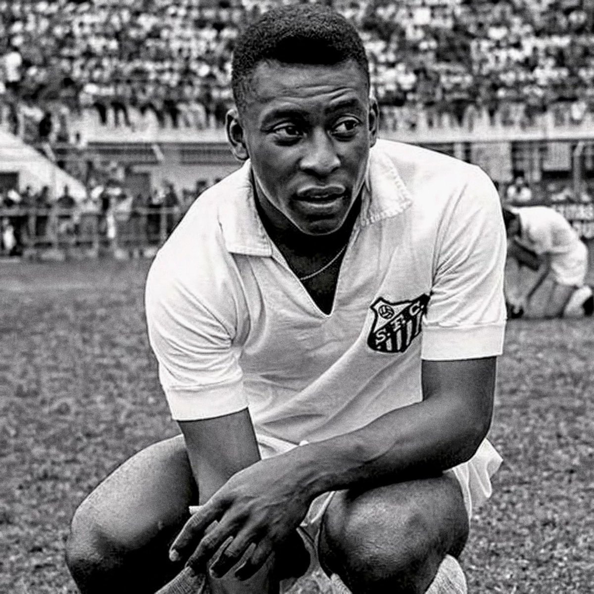 XtraBrasil's tweet photo. Rei: O que se sobressai em relação aos demais.

O Rei Pelé levou o Brasil ao mundo no século XX e foi maior contribuinte para a grandeza do nosso futebol.

Mineiro de 3 corações, ídolo em Santos e DIVINDADE do Brasil.

O verdadeiro GOAT! 👑🇧🇷 https://t.co/lwsxENvCVl