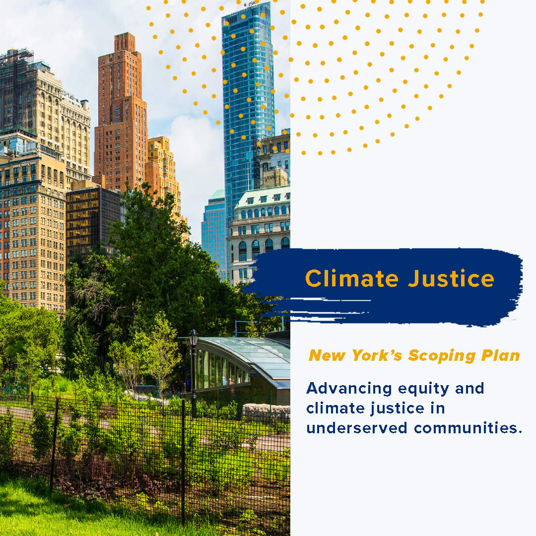 NYSERDA's tweet photo. We are ensuring that climate investments benefit all New Yorkers. NY's #ScopingPlan is focused on advancing equity & climate justice, ensuring up to 40% of benefits of #cleanenergy to underserved communities across NY that need it most. https://t.co/4ekEO3SjyB
#NYActsOnClimate https://t.co/gWAAOhkz8q