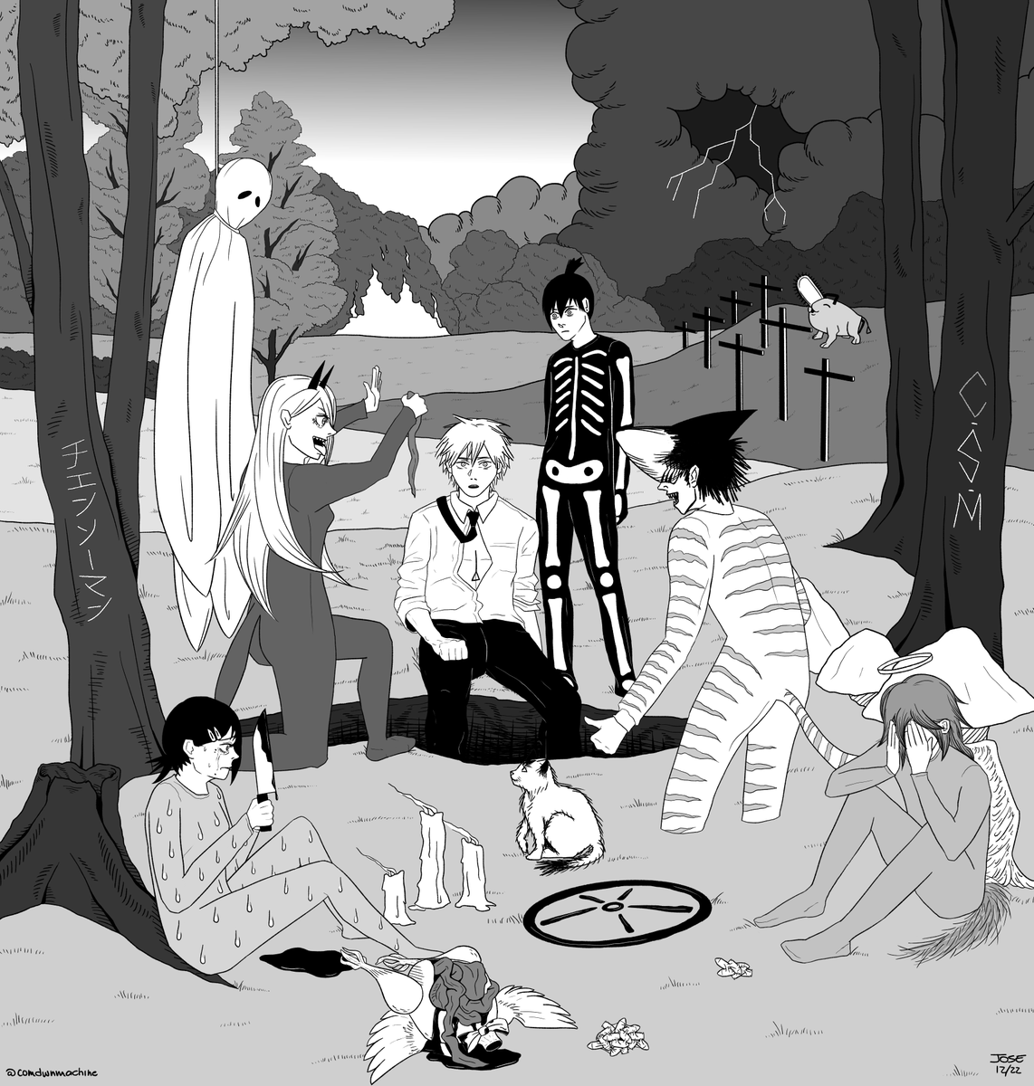 comdwnmachine's tweet image. chainsaw man x post mortem🔪

@dillom666 #chainsawman #chainsawmanfanart